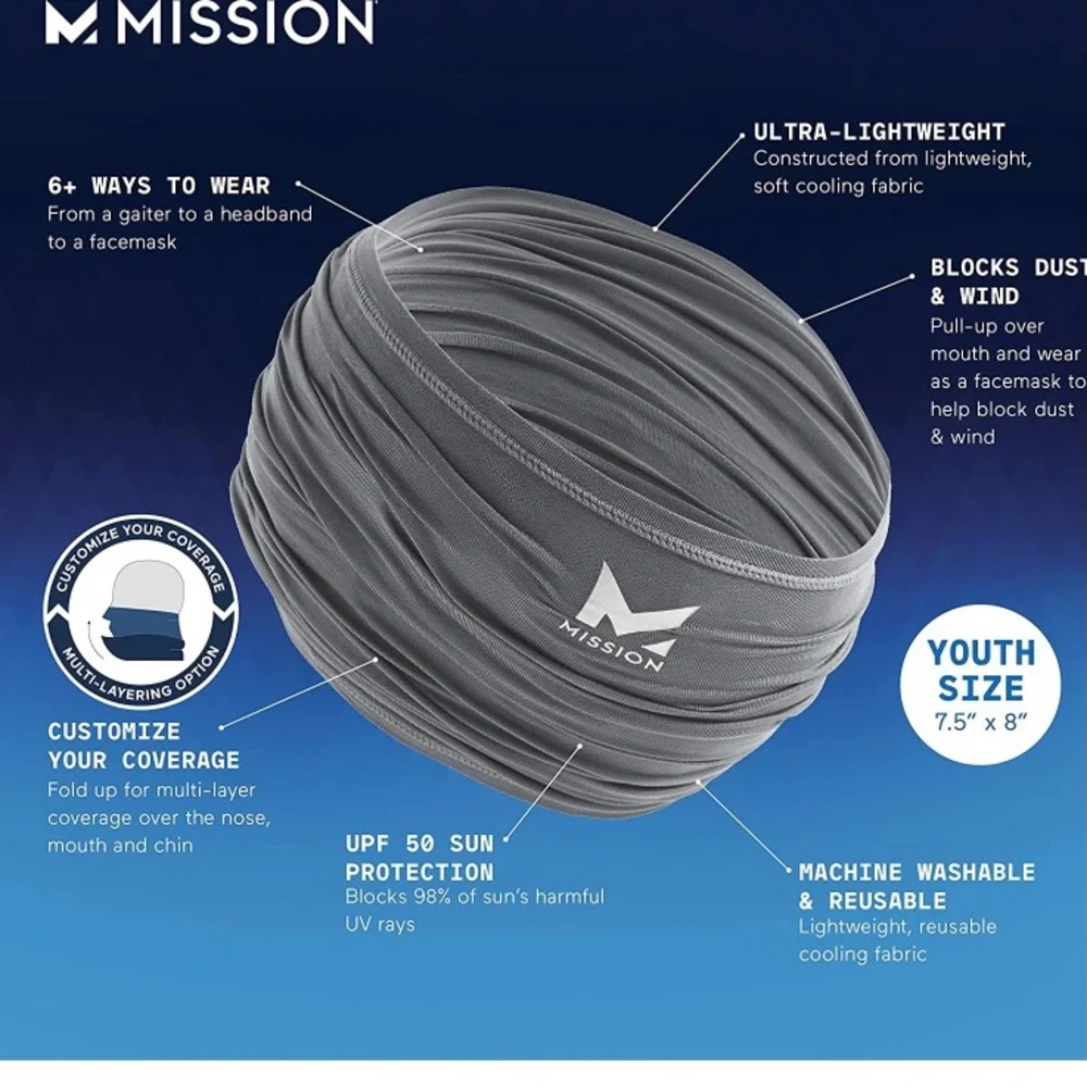 Multifuncional Face & Neck Cover